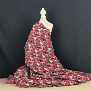 Хлопок новогодний принт K15030/016C