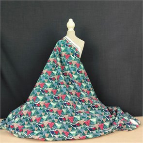 Хлопок новогодний принт K15030/025C